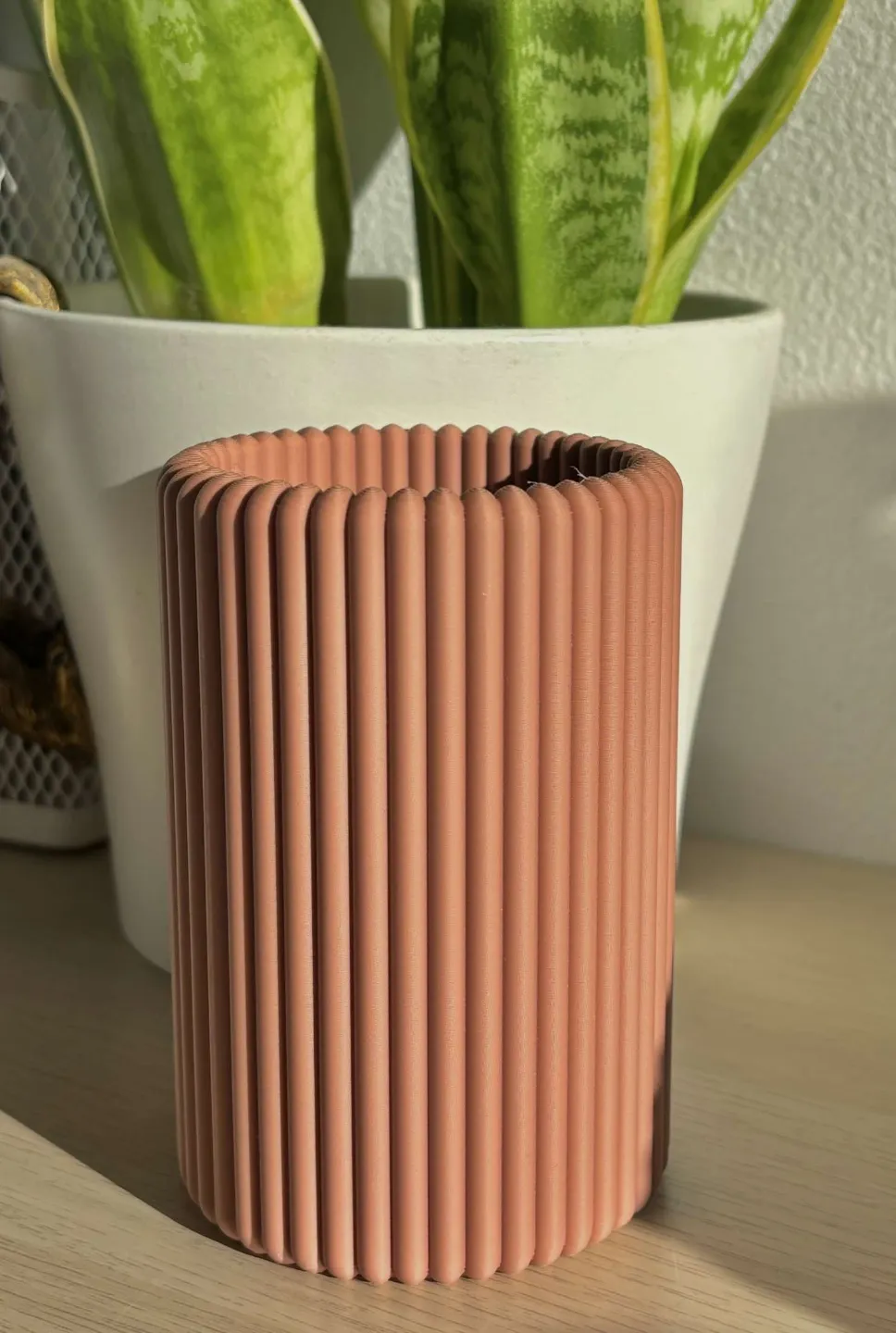 Ribbed Pot For Pens/pencils, photo 3 of 4 - Ribbed Pot For Pens/pencils Tools