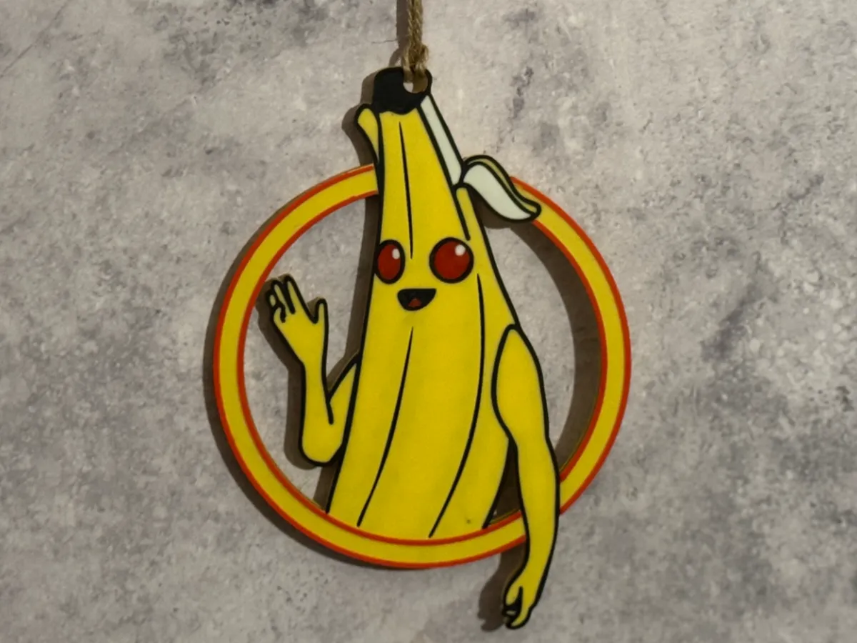 Fortnite Peely Ornament, Banana Royale Holidays! - Festivities, in stock in India