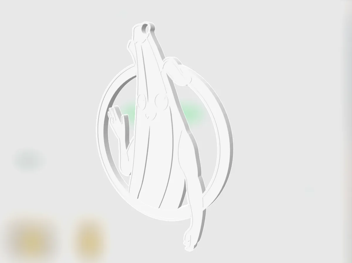 Fortnite Peely Ornament, Banana Royale Holidays!, photo 2 of 4 - Fortnite Peely Ornament, Banana Royale Holidays! Household