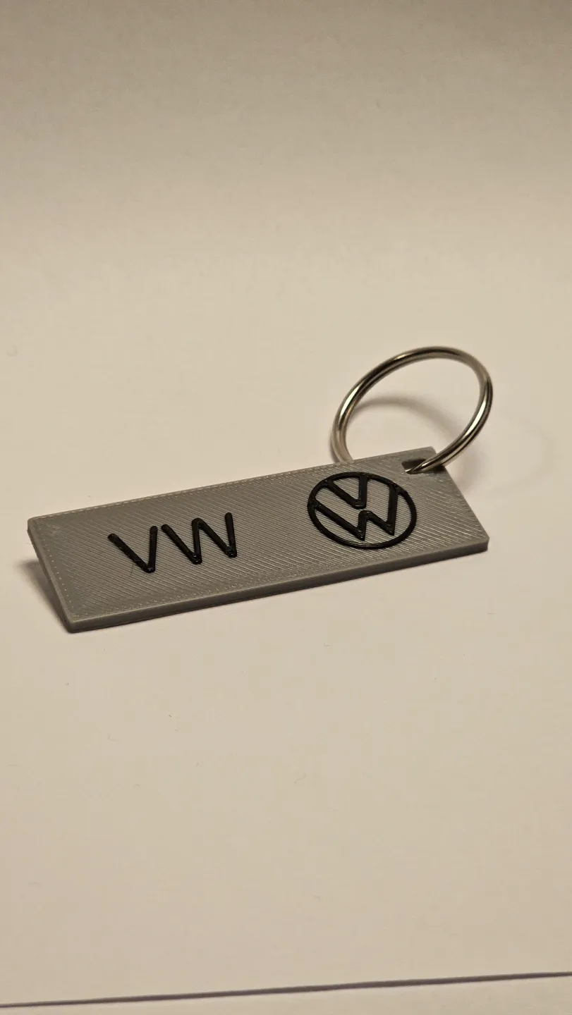 Volkswagen keychain, photo 3 of 3 - Volkswagen keychain Art