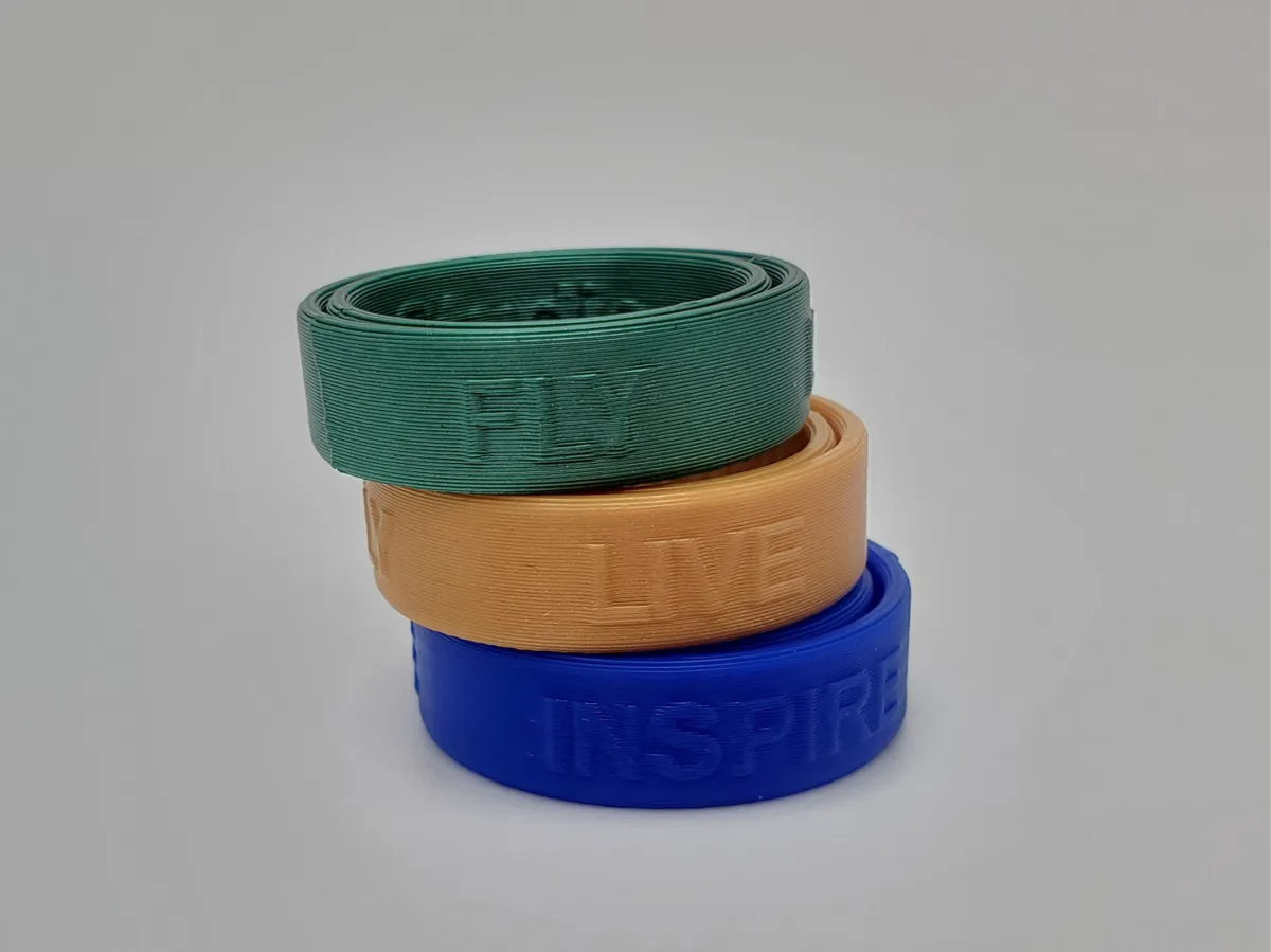Fly - Live - Inspire - Fidget Spinny Ring - Ring & Finger Spinners, in stock in India