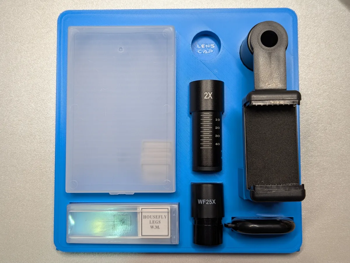 Microscope Accessories Case, photo 3 of 4 - Microscope Accessories Case Education