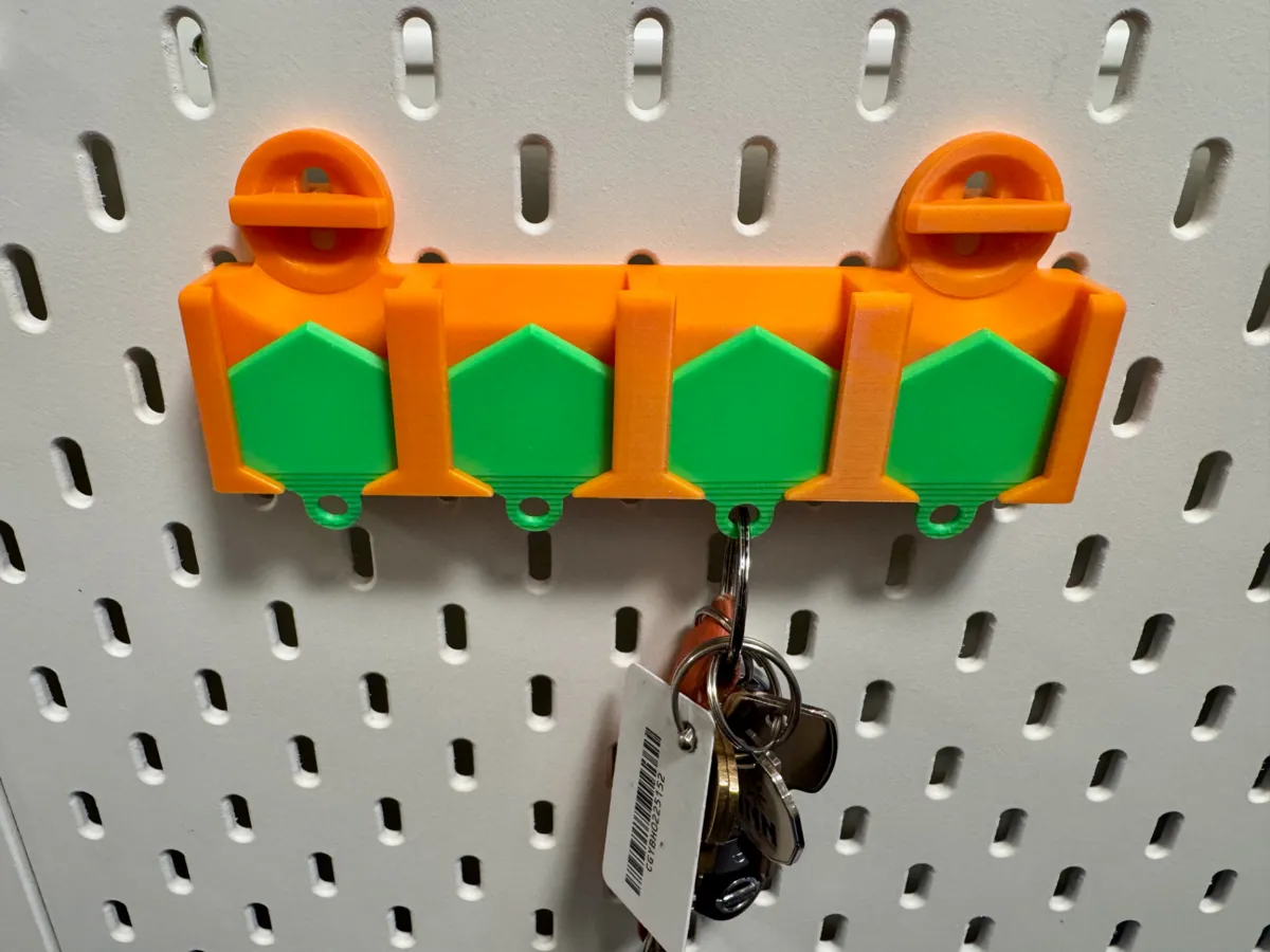 IKEA Skadis Key Holder / Organizer, photo 2 of 4 - IKEA Skadis Key Holder / Organizer Household