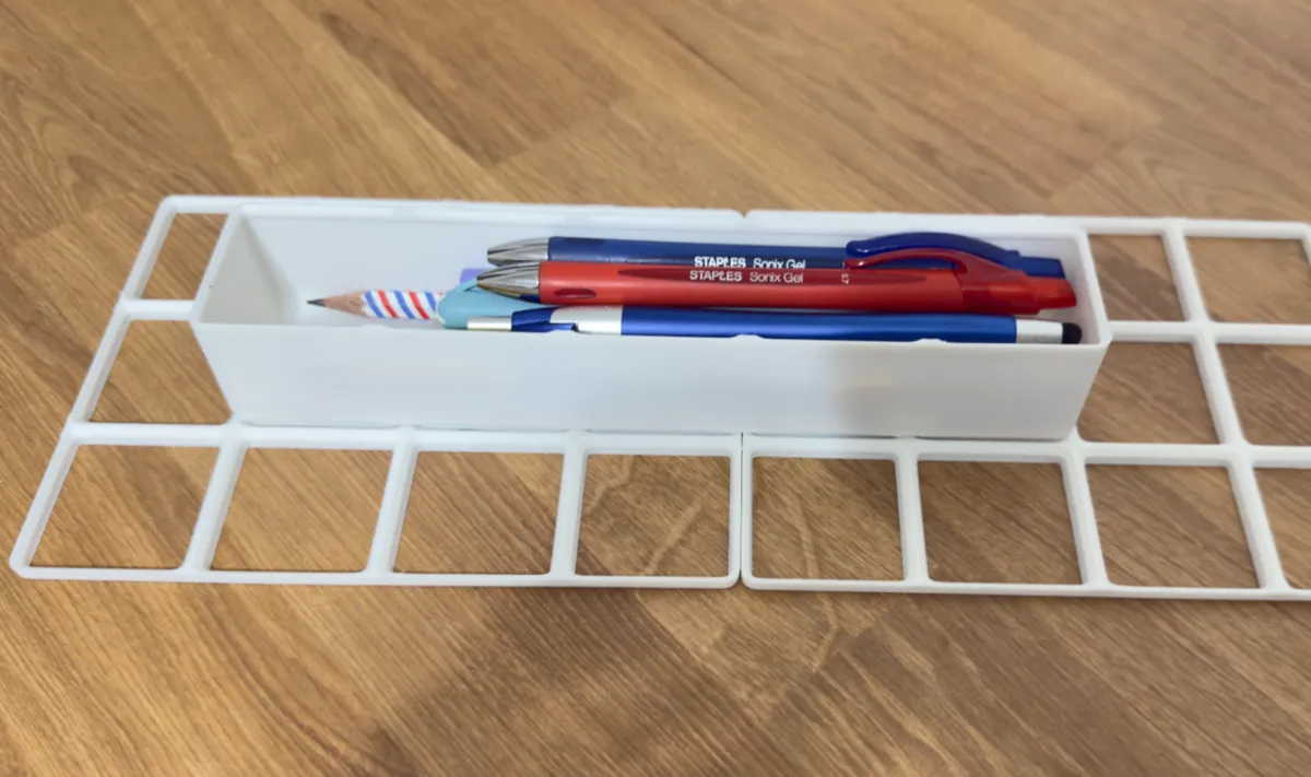 Gridfinity 1x5x5 Pens And Pencils Holder - Organizers, in stock in India