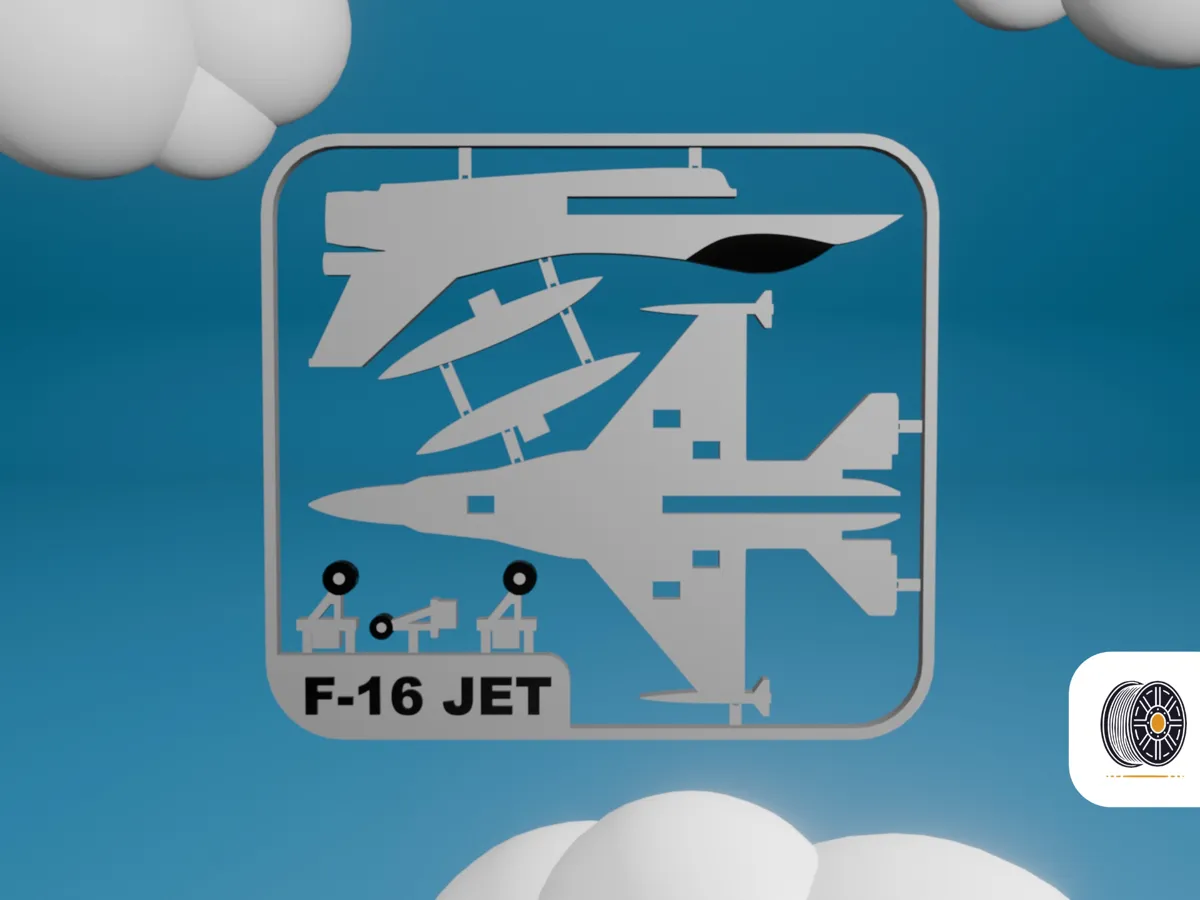 Simple F16 Fighter-Jet Kit Card Ready, photo 4 of 4 - Simple F16 Fighter-Jet Kit Card Ready Models, RC & Drones