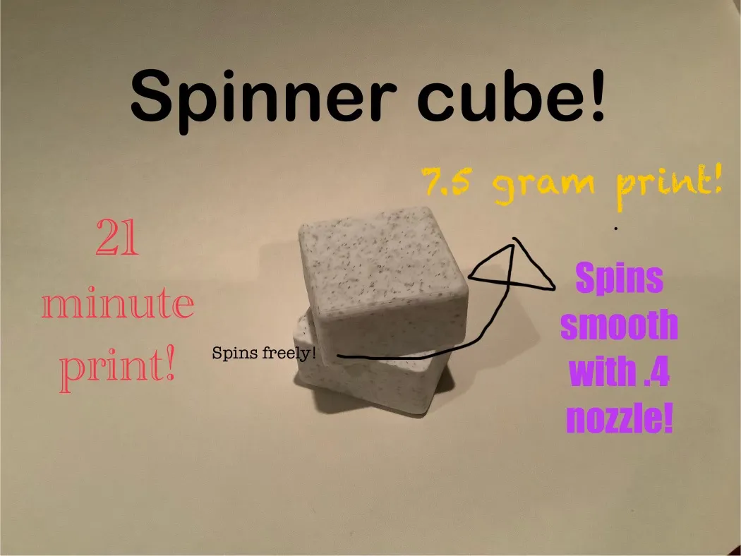 Spinner Cube, photo 2 of 4 - Spinner Cube Toys & Games