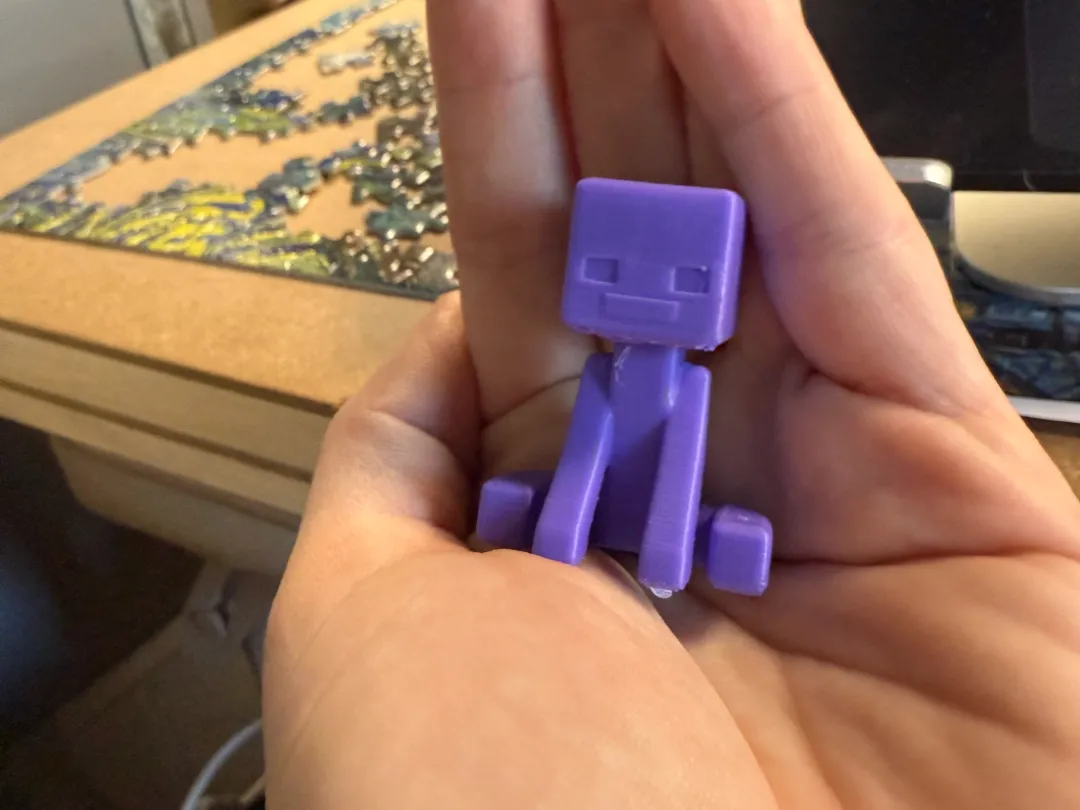 Baby Enderman Easter Egg Filler Sized