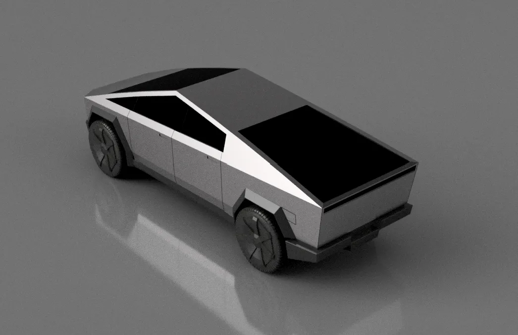 Tesla Cybertruck 2 pieces