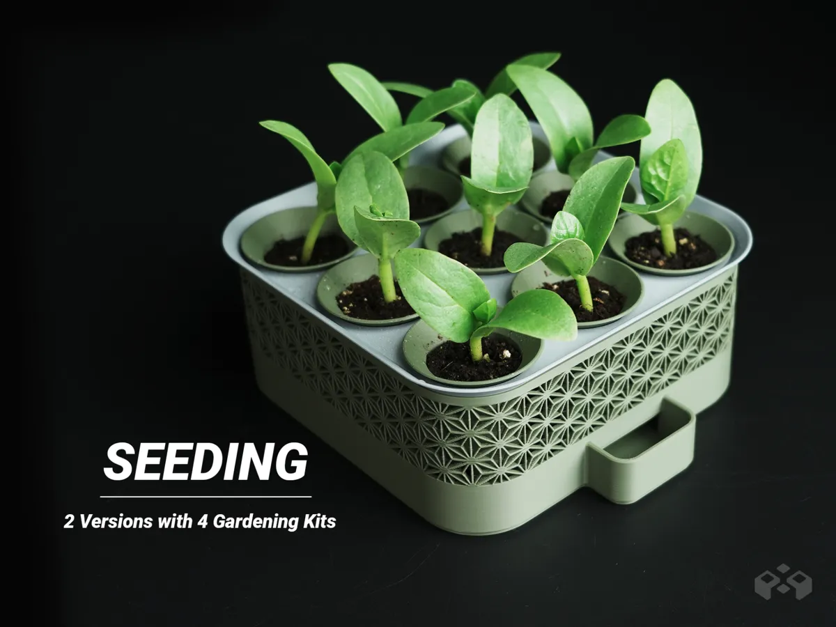 Self Watering Seed Starter with Greenhouse Cover