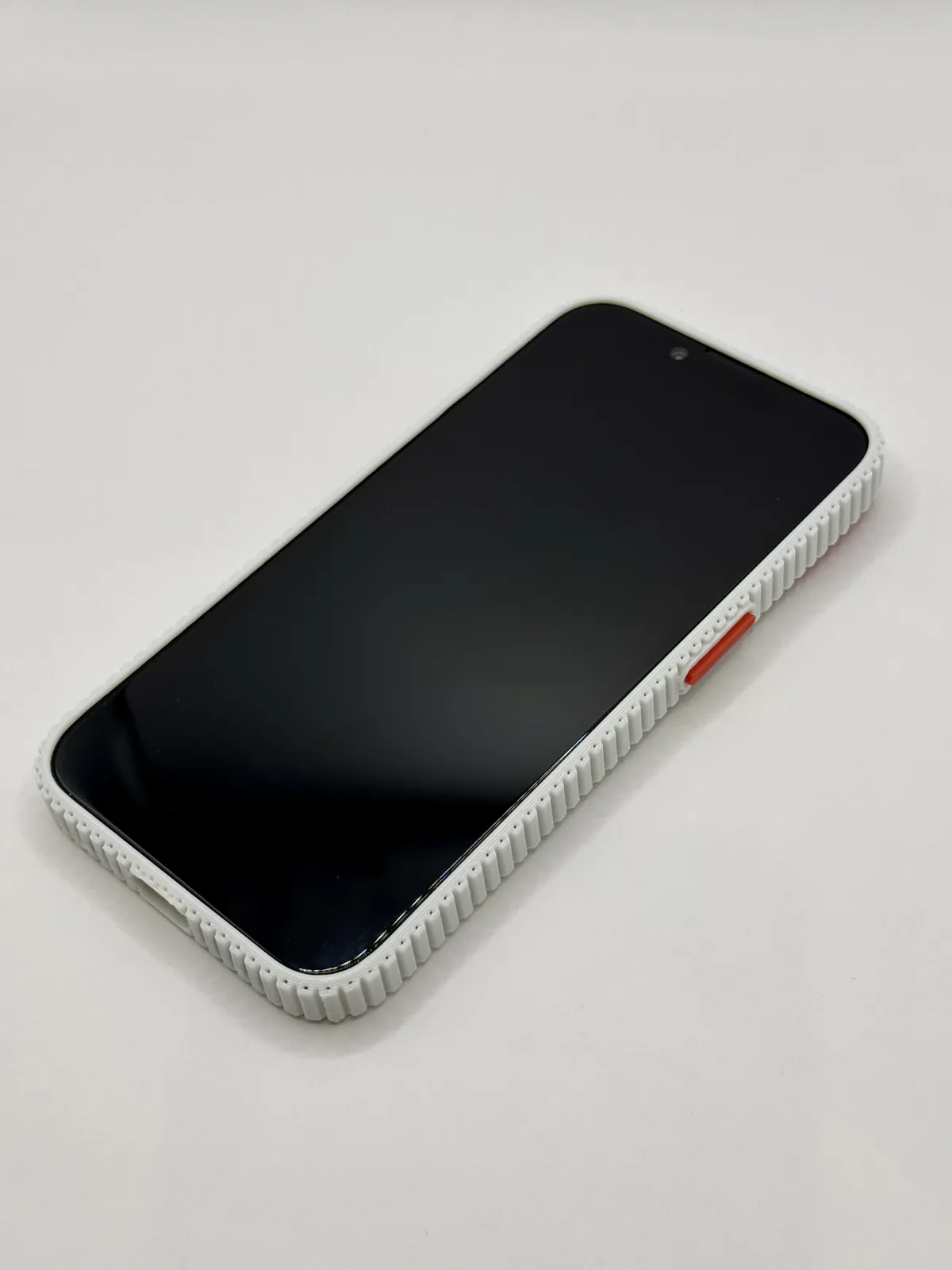 iPhone 14 Zigzag Case with Custom Button, photo 3 of 4 - iPhone 14 Zigzag Case with Custom Button Mobile & Device Accessories