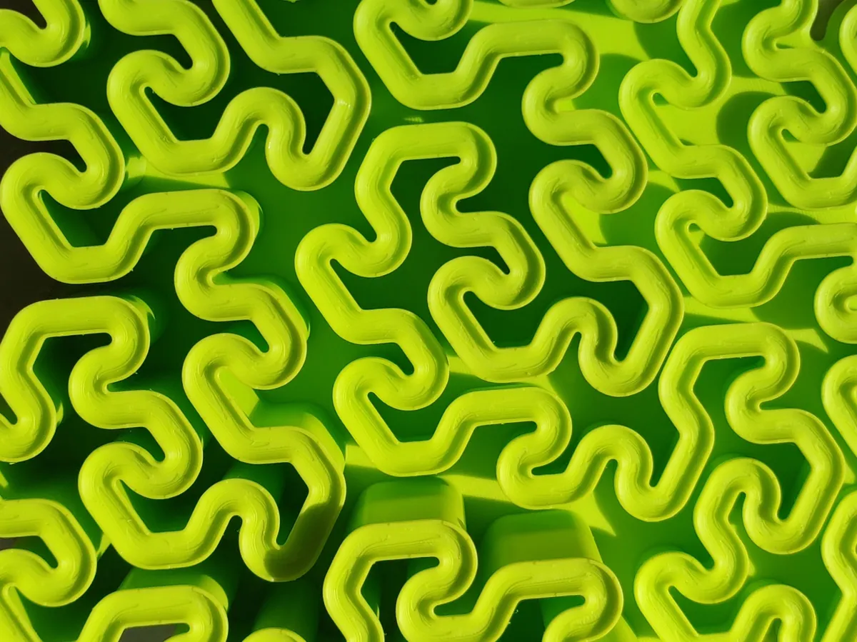 Gosper Curve Fractal Marble run (8mm), photo 4 of 4 - Gosper Curve Fractal Marble run (8mm) Education