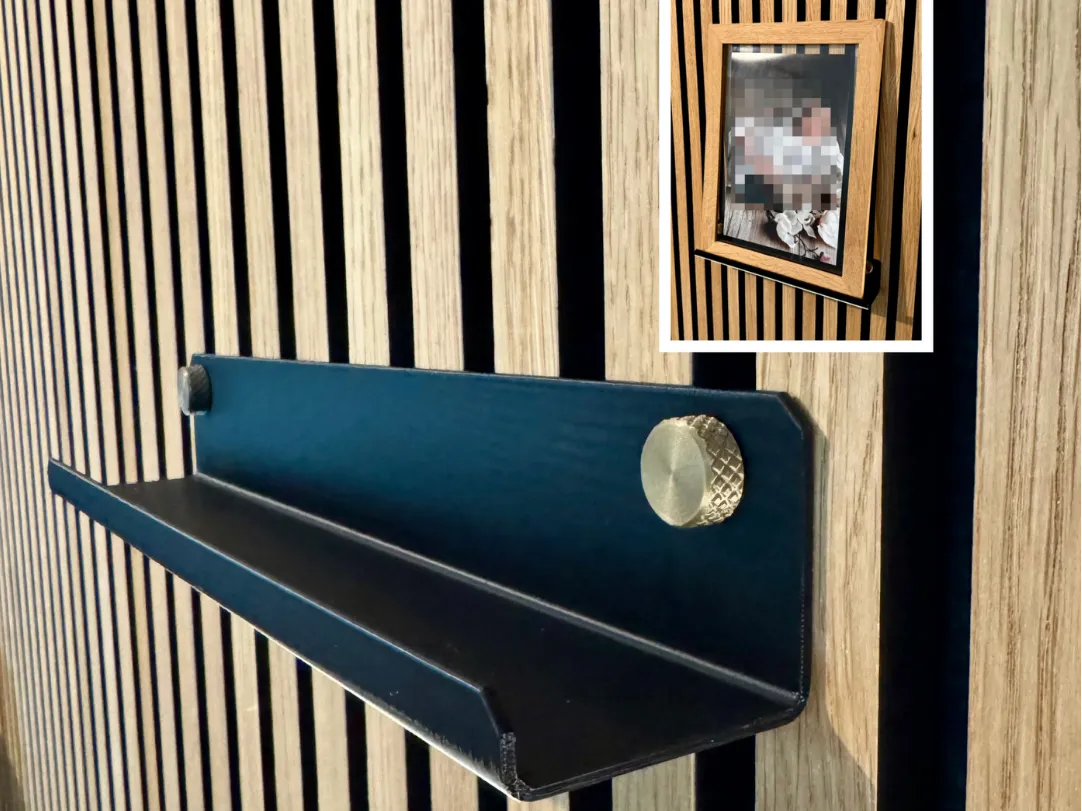 Shelf for Acoustic Panels - Picture Frame & Decor