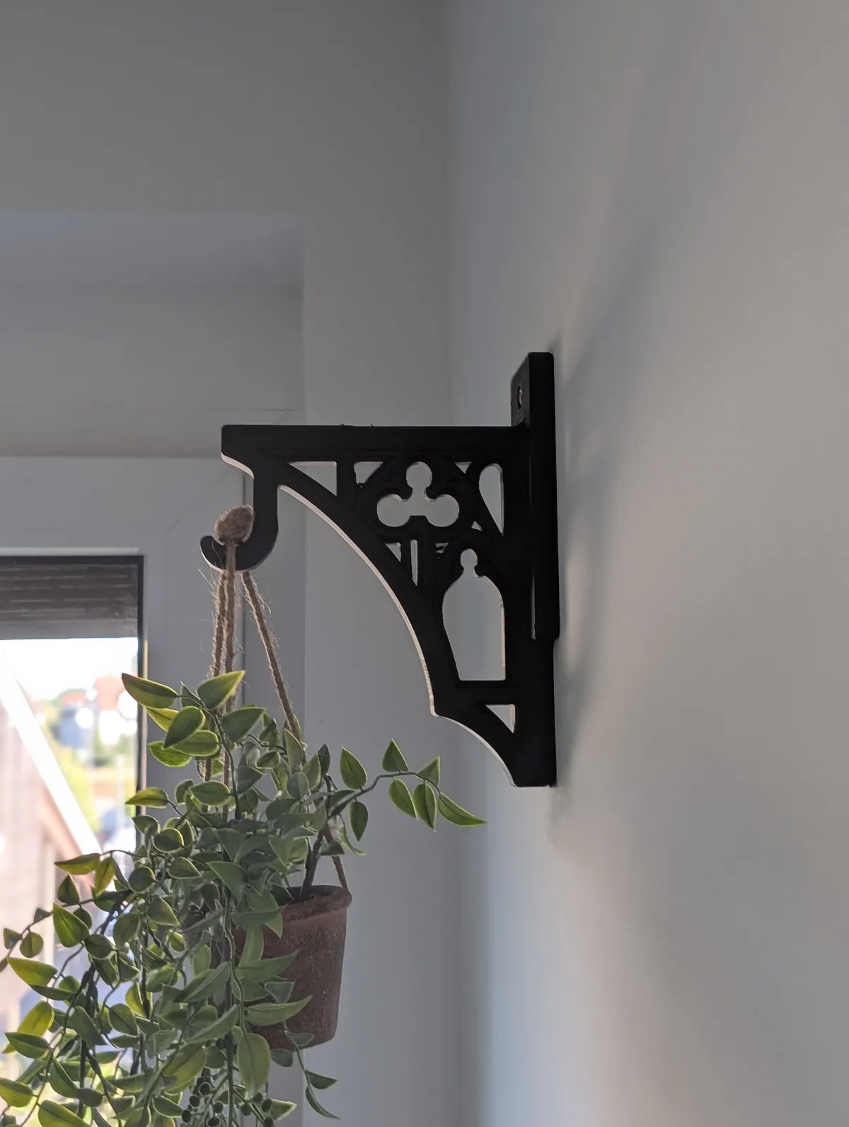 Gothic Arch Plant Hanger Bracket, photo 4 of 4 - Gothic Arch Plant Hanger Bracket Tools & Workshop