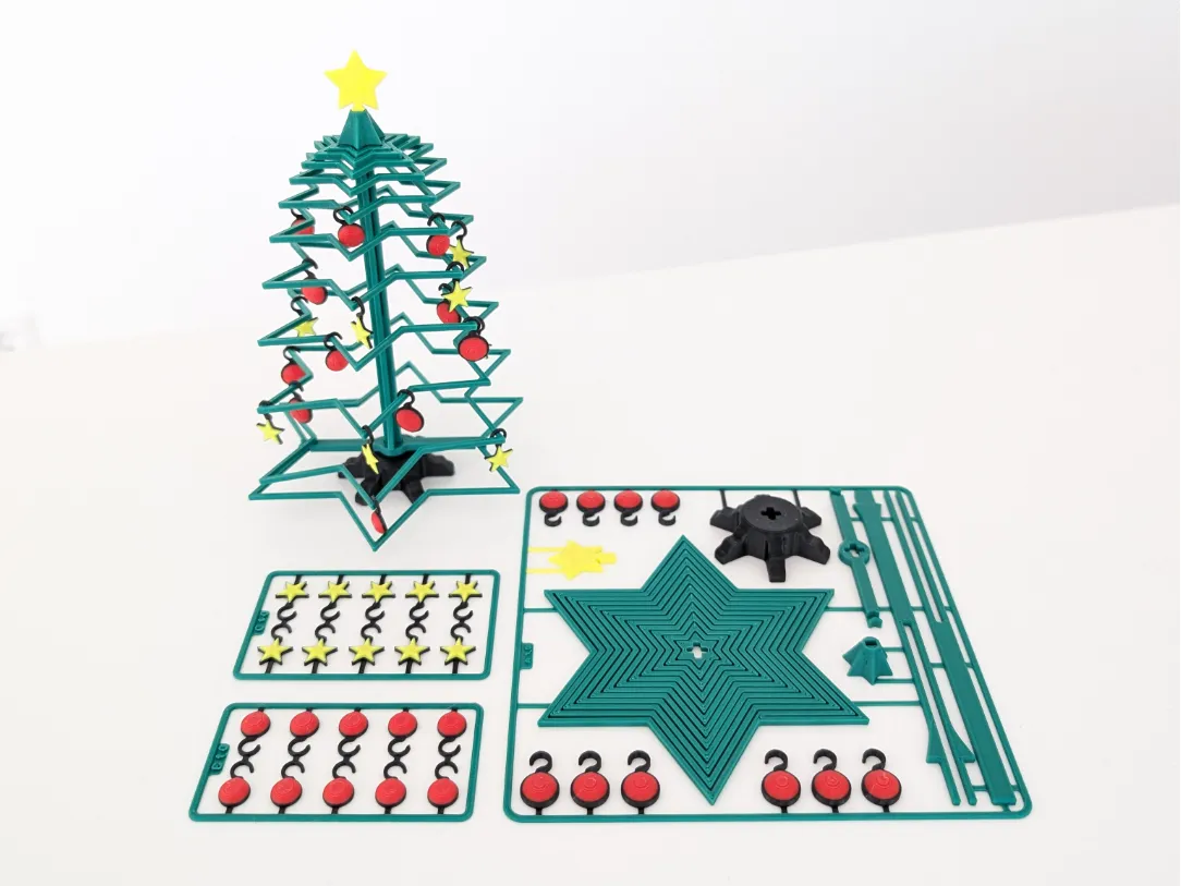 Mini Christmas Tree - Card Kit | Multi-Color