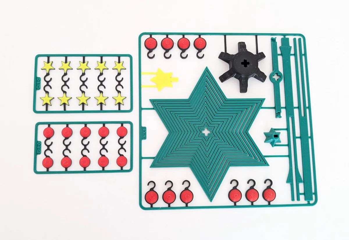 Mini Christmas Tree - Card Kit | Multi-Color, photo 3 of 3 - Mini Christmas Tree - Card Kit | Multi-Color Gifts & Occasions