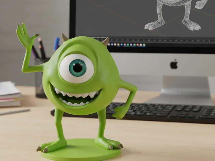Mike wazowski from monster Inc.