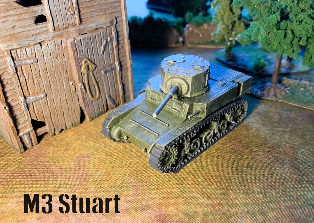 M3 Stuart light tank