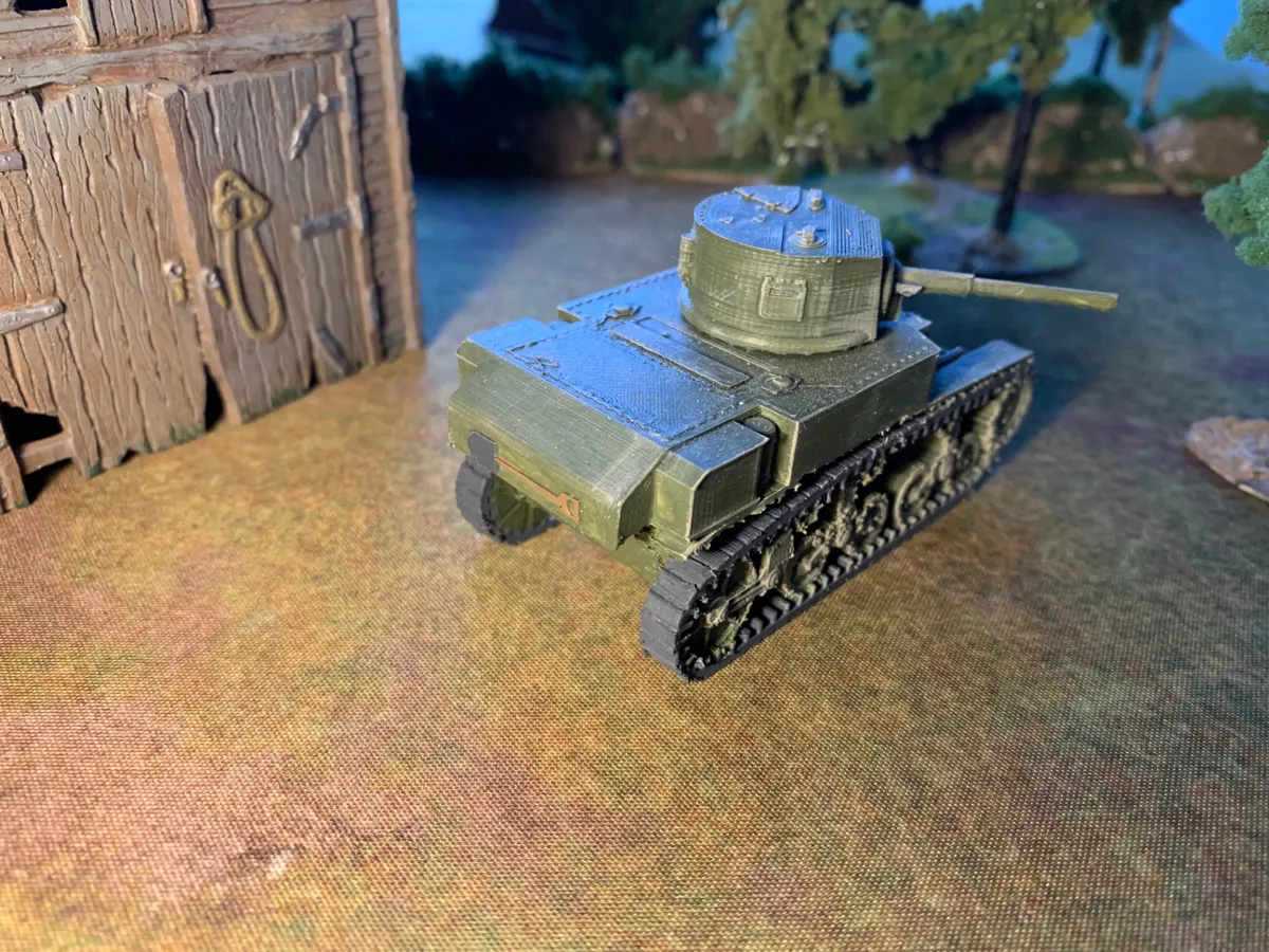 M3 Stuart light tank, photo 3 of 3 - M3 Stuart light tank Board Games & Tabletop