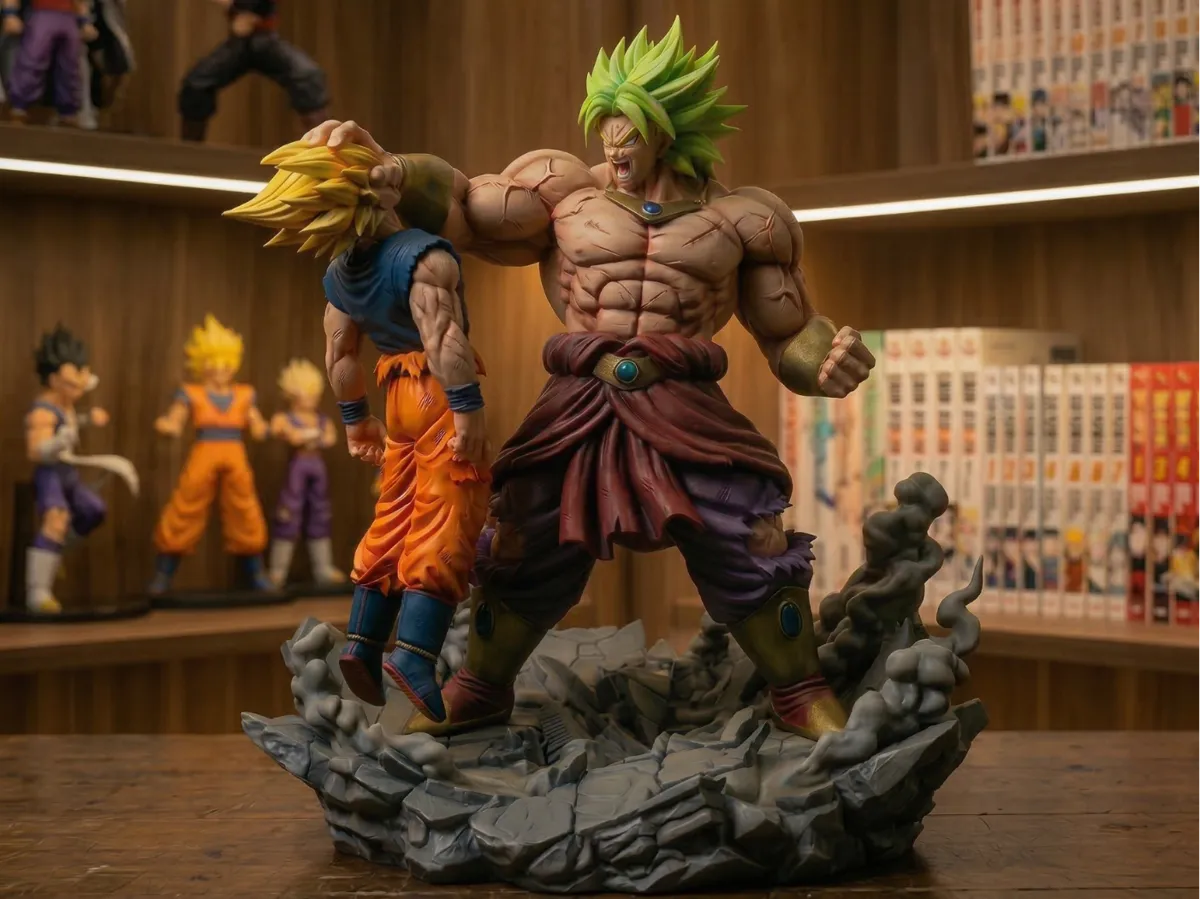 Broly Dominates Goku, Epic Dragon Ball Diorama