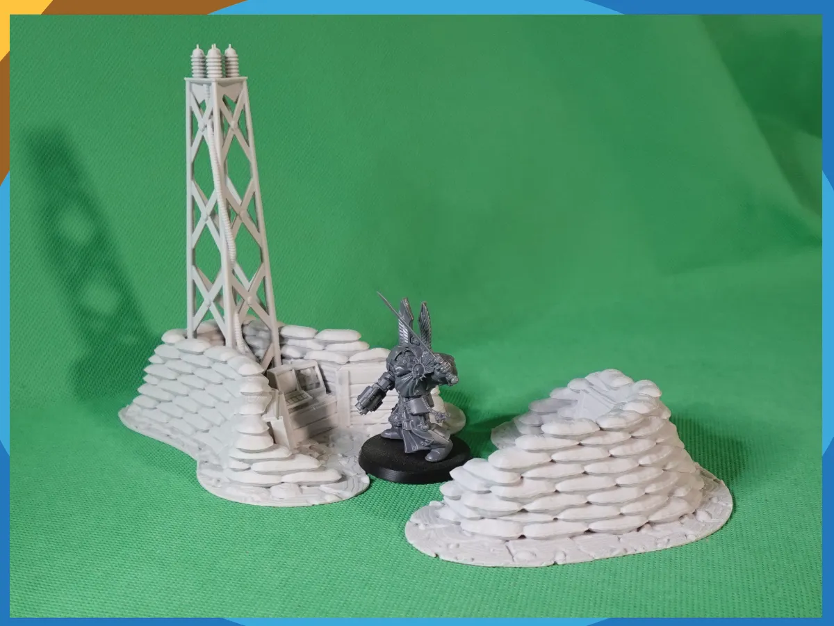 Sandbag Fortifications Set D, Radio Tower, photo 3 of 4 - Sandbag Fortifications Set D, Radio Tower Mobile & Device Accessories