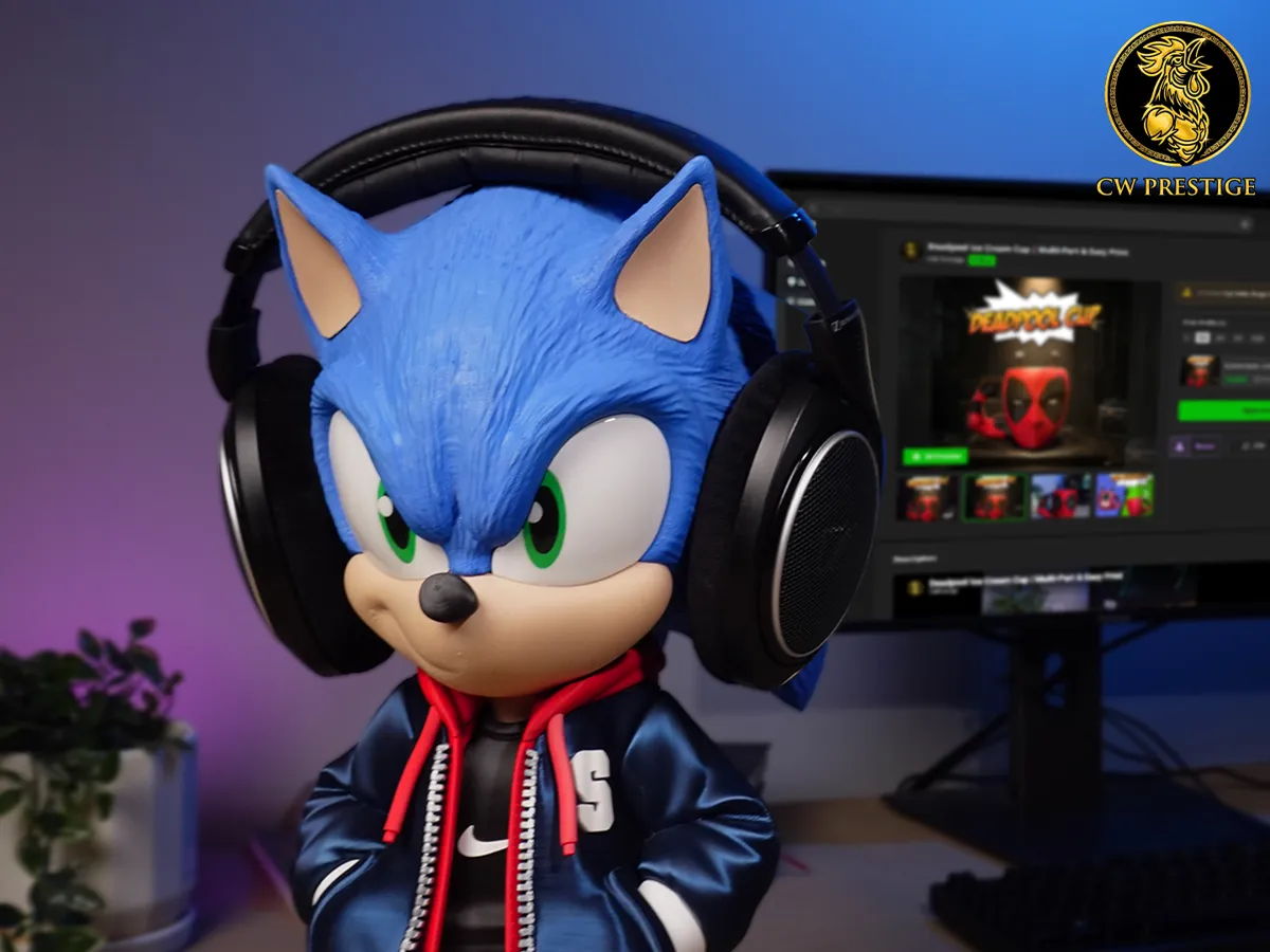 HEADPHONE HOLDER - Sonic Urban Vibes Collection, photo 4 of 4 - HEADPHONE HOLDER - Sonic Urban Vibes Collection Mobile & Device Accessories