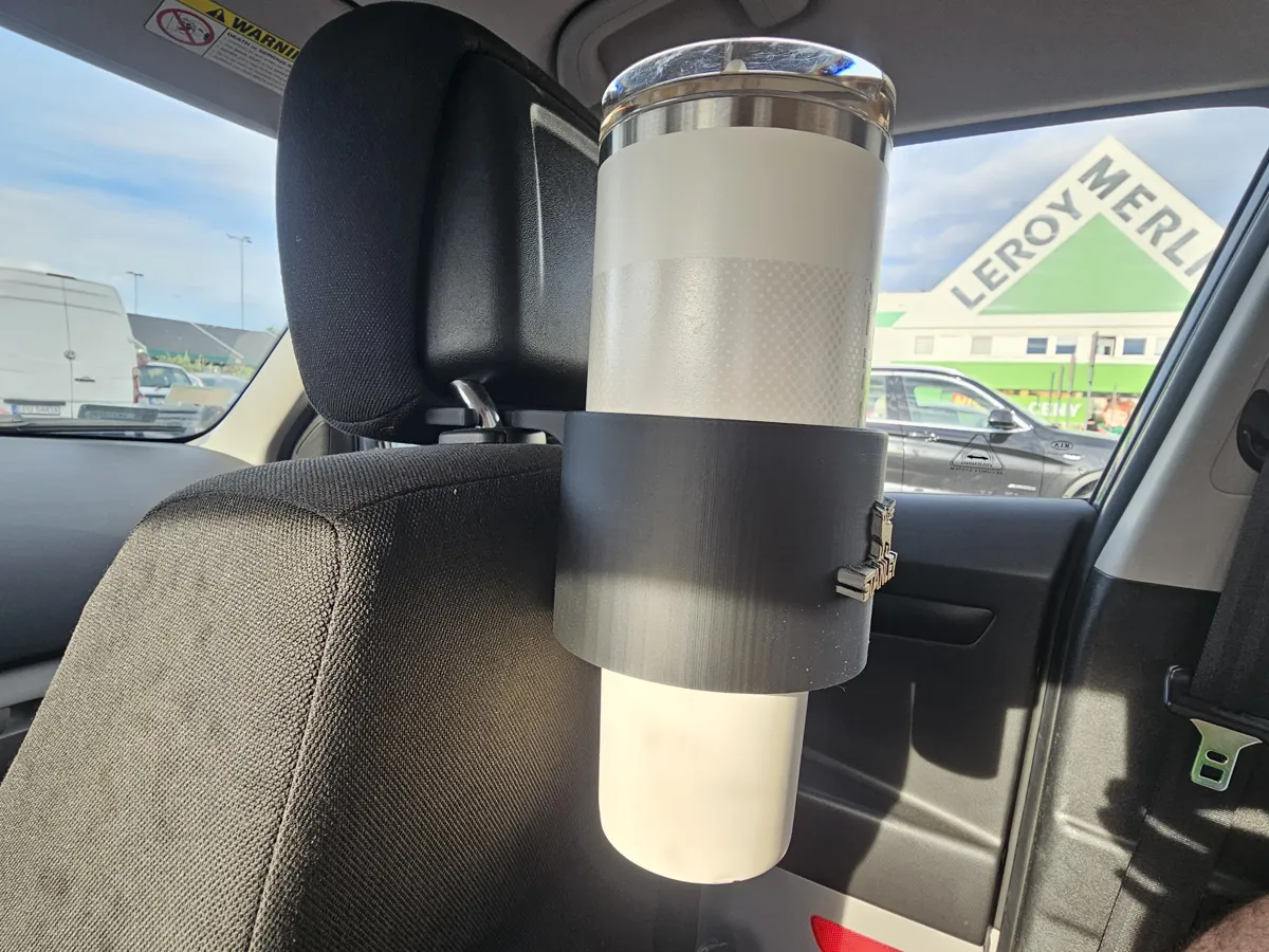 Cup headrest holder, Stanley cup holder, photo 3 of 4 - Cup headrest holder, Stanley cup holder Kitchen & Dining