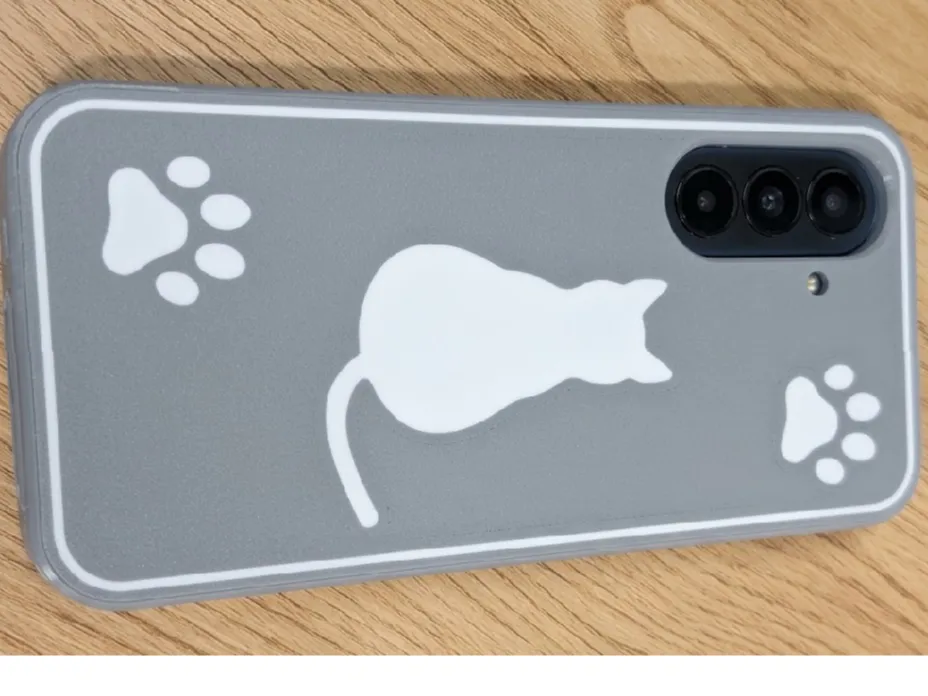 Cat case for Samsung Galaxy A57 TPU - Electronics, in stock in India