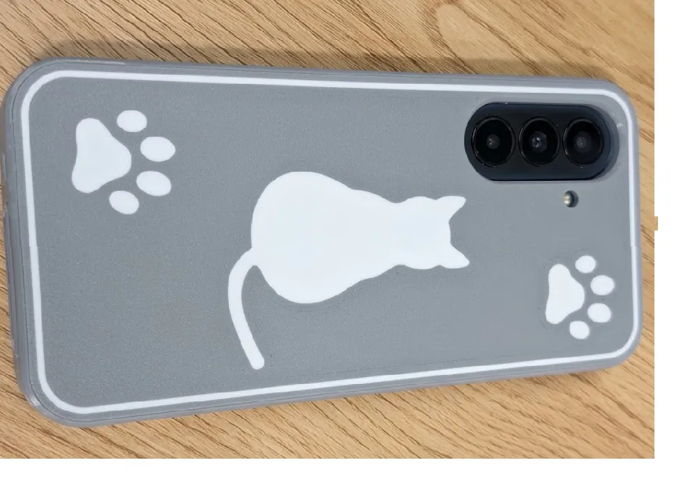 Cat case for Samsung Galaxy A57 TPU, photo 2 of 4 - Cat case for Samsung Galaxy A57 TPU Hobby & DIY