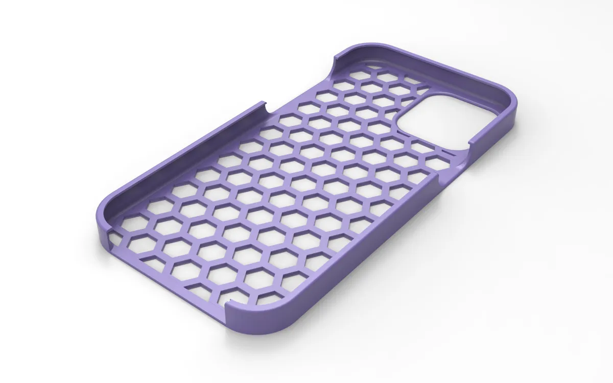 iPhone 12 Pro Max Hexagon Cover, photo 3 of 4 - iPhone 12 Pro Max Hexagon Cover Fashion