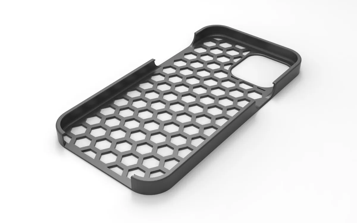 iPhone 12 Pro Max Hexagon Cover, photo 4 of 4 - iPhone 12 Pro Max Hexagon Cover Fashion