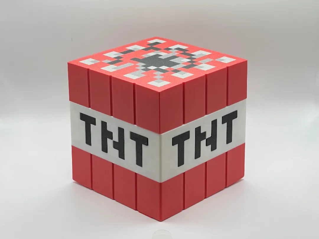 Minecraft TNT Deck Box