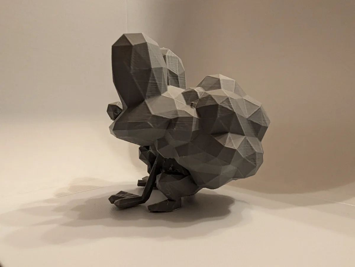 Low Poly Froakie Pokemon, photo 3 of 4 - Low Poly Froakie Pokemon Figurines & Collectibles