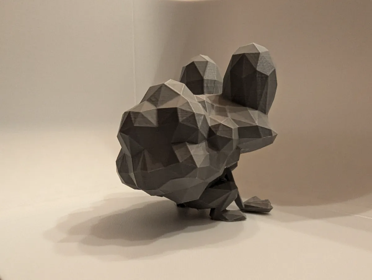 Low Poly Froakie Pokemon, photo 4 of 4 - Low Poly Froakie Pokemon Figurines & Collectibles