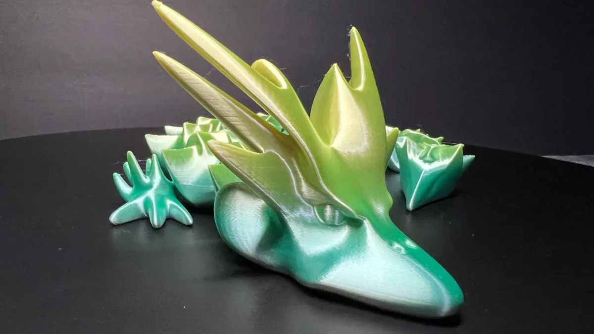 'HORNY DRAGON' , ARTICULATED DRAGON - Articulated Dragons, in stock