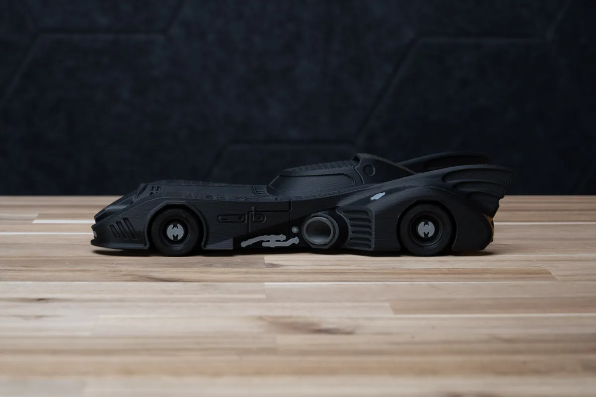 1989 Batmobile Kit (, No Glue), photo 4 of 4 - 1989 Batmobile Kit (, No Glue) Toys & Games
