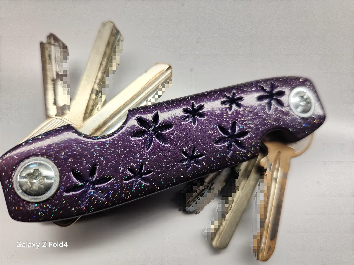Key Organizer Flower design M5 - Everyday Carry & Pocket Tools, in stock
