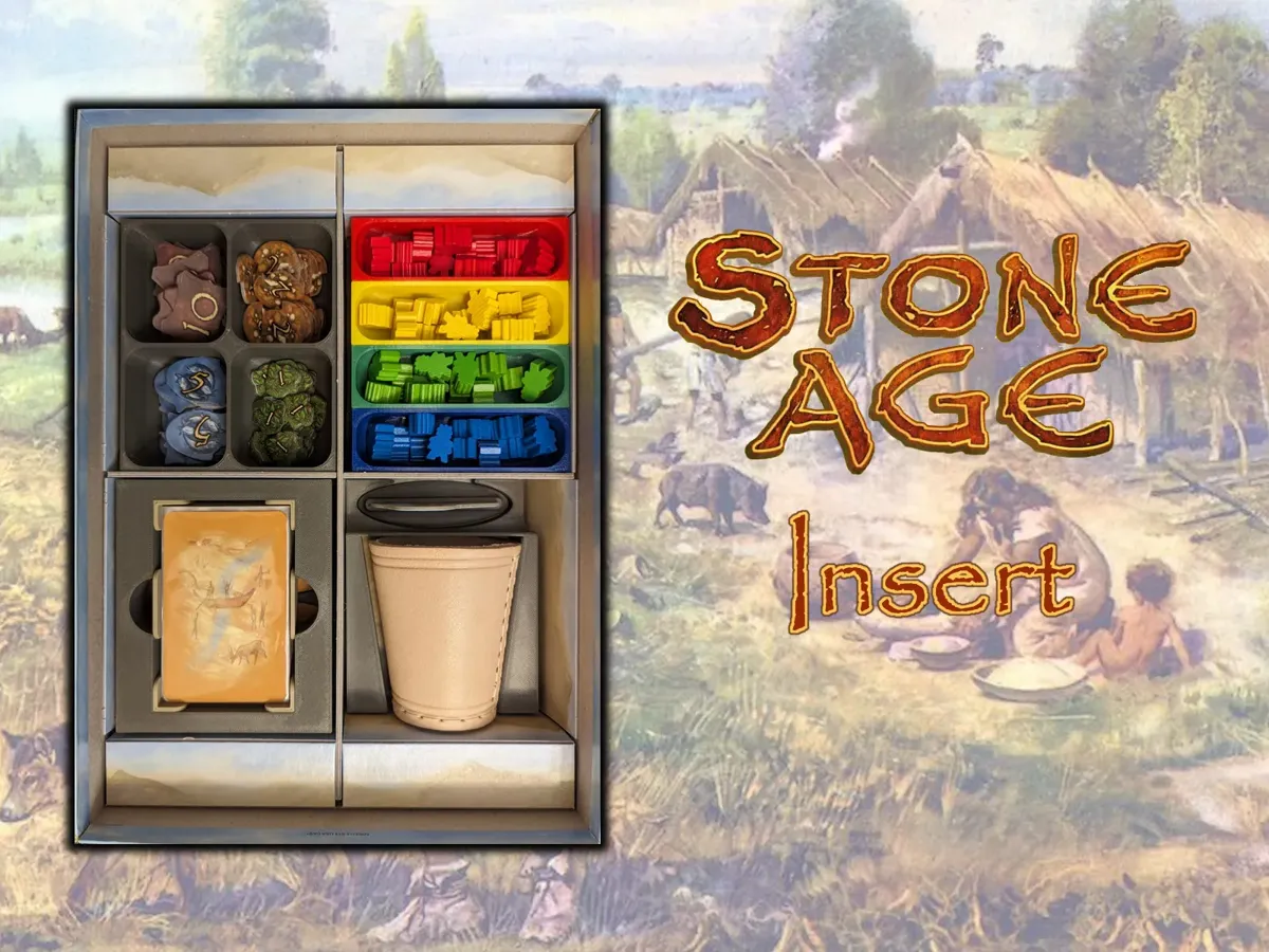 Stone Age insert - Board Games, in stock in India