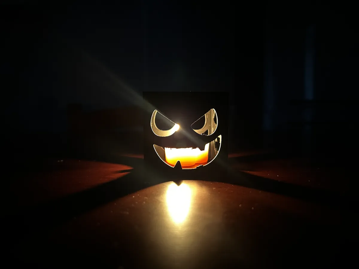 Halloween candle holder, photo 3 of 4 - Halloween candle holder Household
