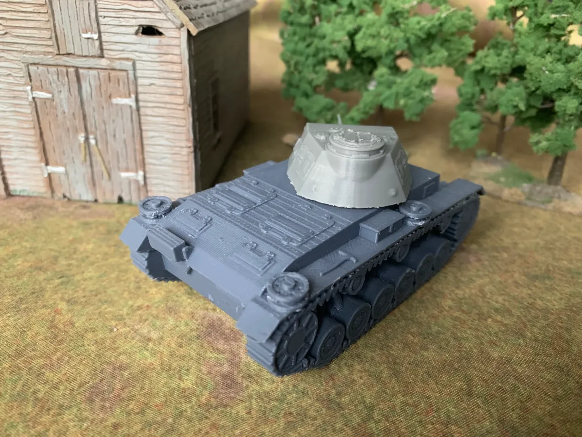 Panzer IIIE, photo 4 of 4 - Panzer IIIE Miniatures