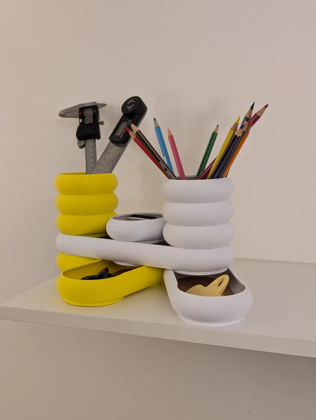 Rounded Desk Organizer V2, photo 4 of 4 - Rounded Desk Organizer V2 Desk & Office