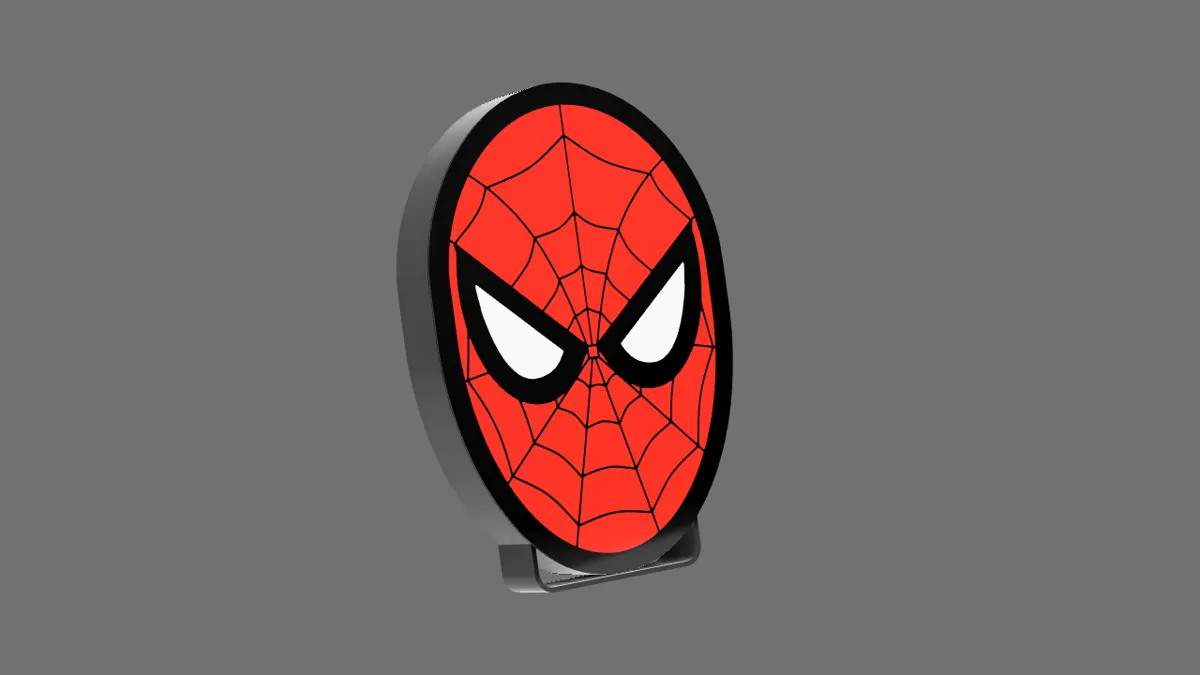 lightbox spiderman, photo 3 of 4 - lightbox spiderman Household