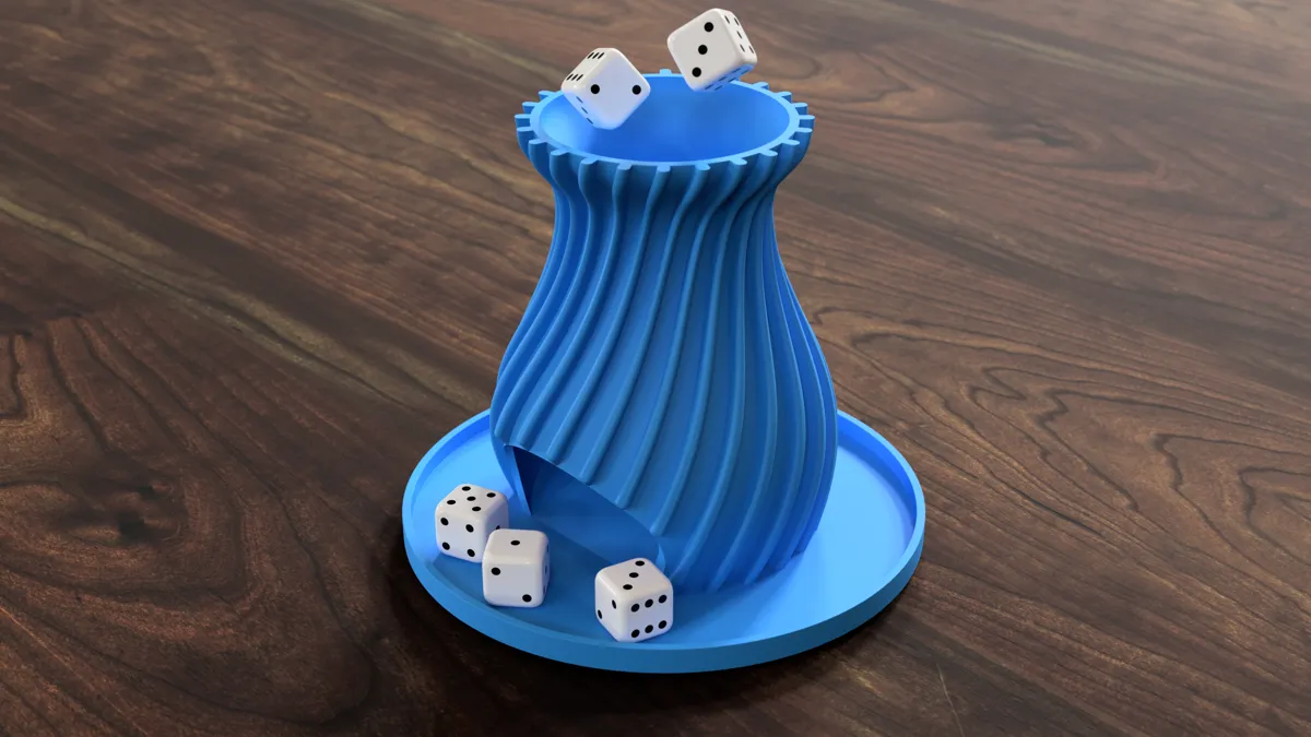 Spiral Dice Tower - Board Games, in stock in India