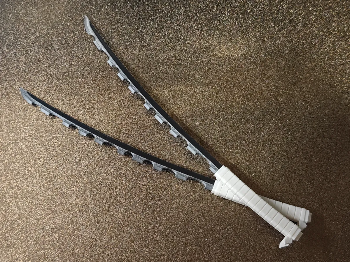 [MiniBlade]Demon slayer Sword Hashibira Inosuke, photo 2 of 4 - [MiniBlade]Demon slayer Sword Hashibira Inosuke Props & Cosplays