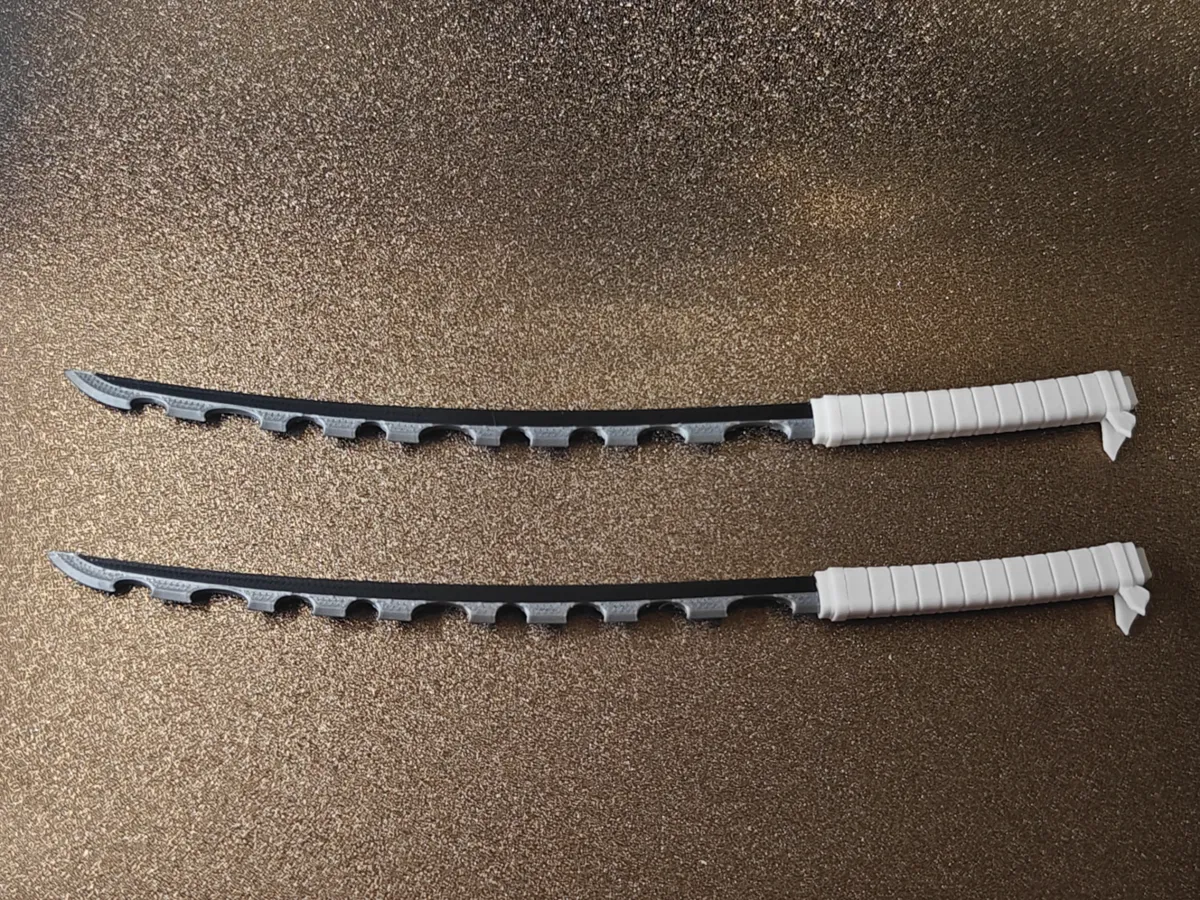 [MiniBlade]Demon slayer Sword Hashibira Inosuke, photo 3 of 4 - [MiniBlade]Demon slayer Sword Hashibira Inosuke Props & Cosplays