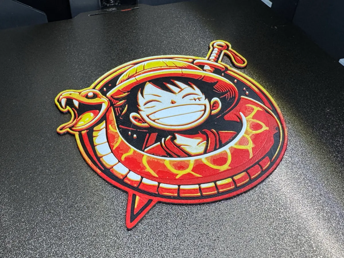 Monkey D Luffy - Year of the Woodsnake Decoration, photo 2 of 2 - Monkey D Luffy - Year of the Woodsnake Decoration Generative Art
