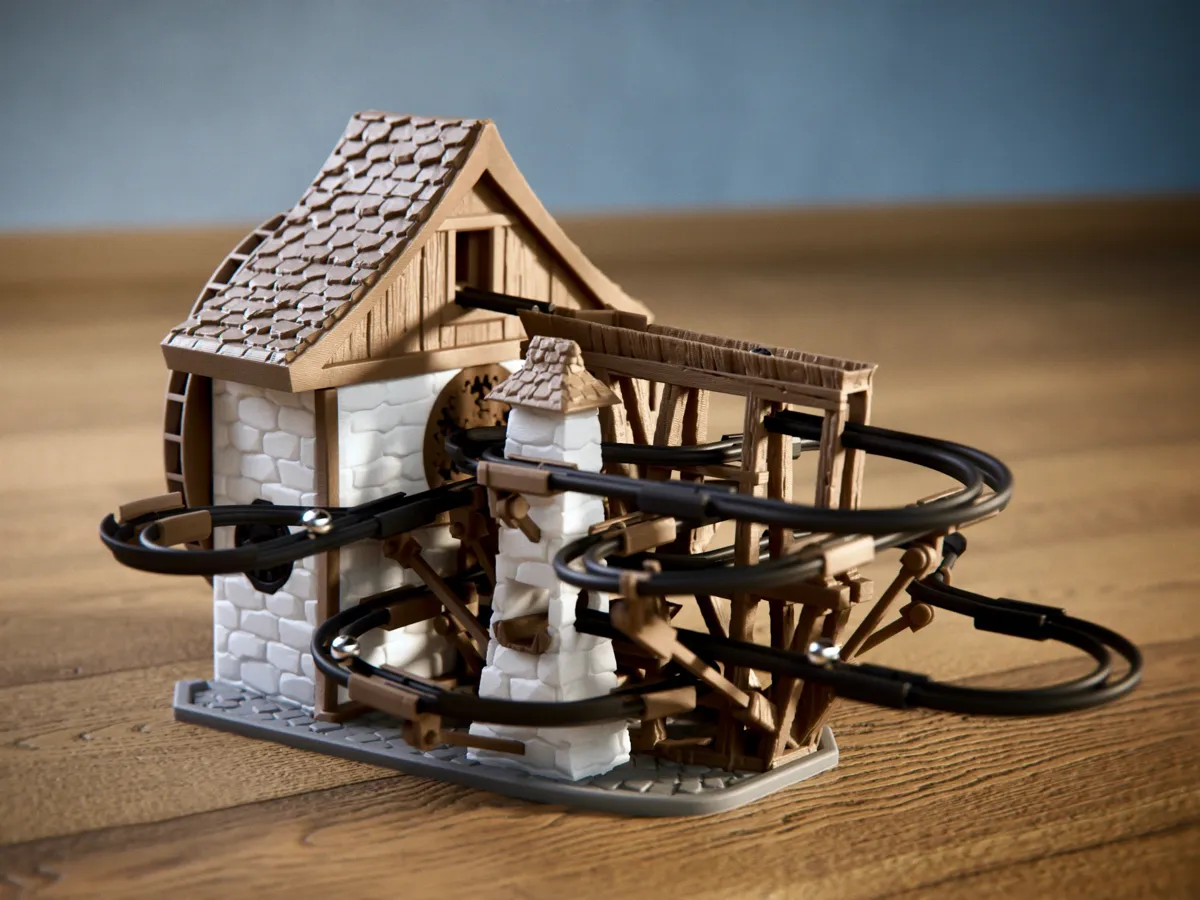 Water Mill Marble Run