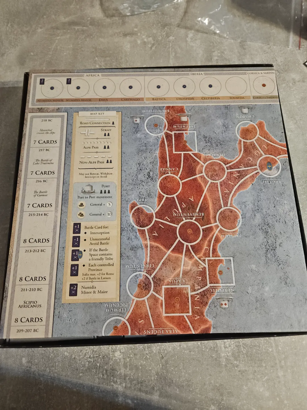 Insert Hannibal & Hamilcar Board game with slaves, photo 3 of 4 - Insert Hannibal & Hamilcar Board game with slaves Board Games & Tabletop