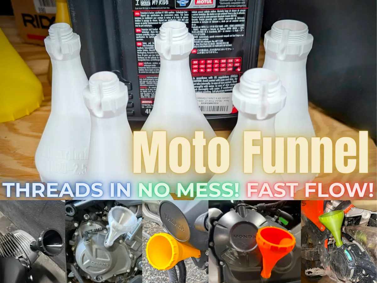 Motorcycle Oil Funnel - Perfect Flow