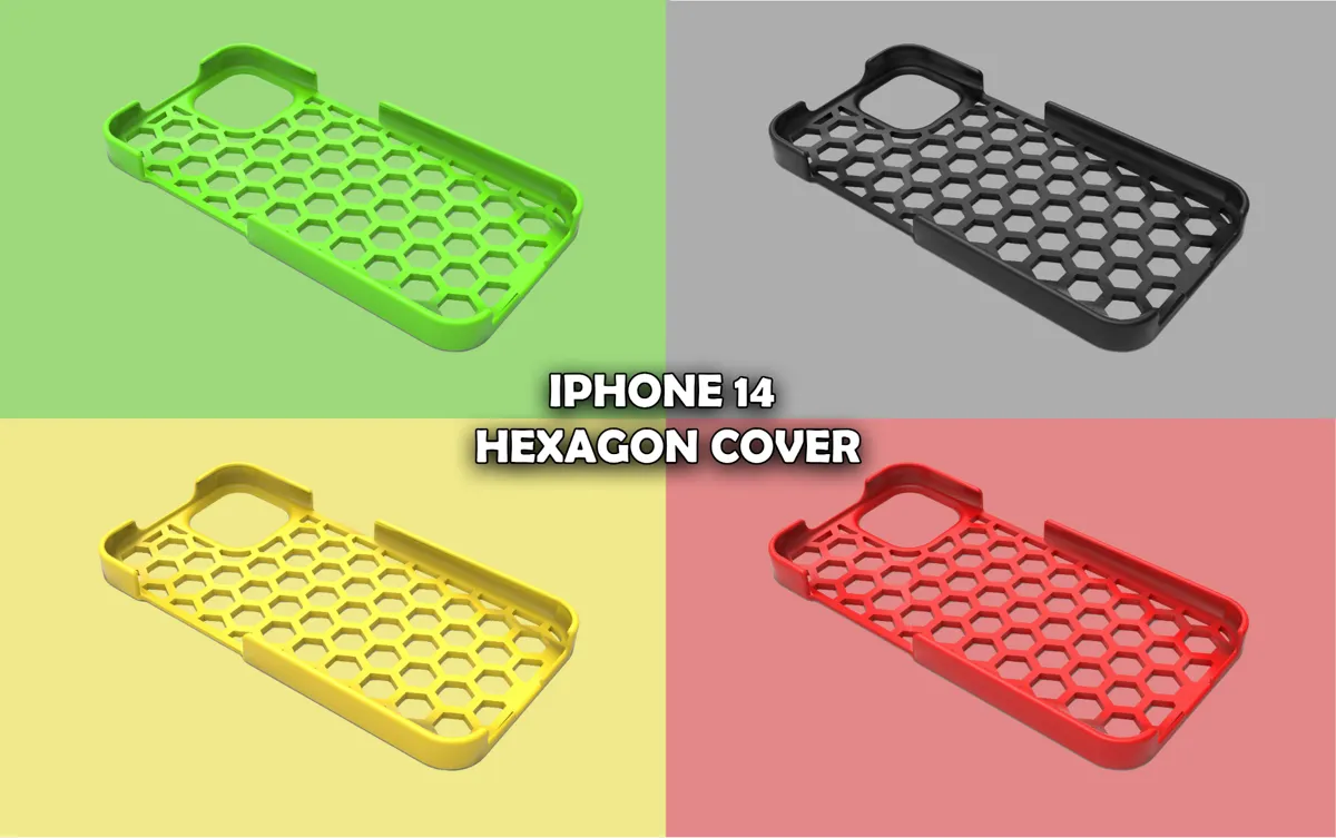 iPhone 14 Hexagon Cover