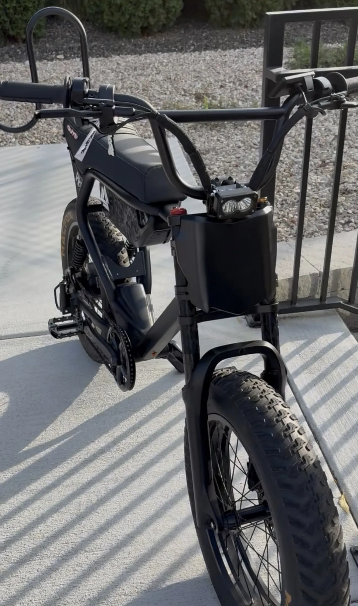 Motocutz Style Front Plate (For E-Bikes), photo 4 of 4 - Motocutz Style Front Plate (For E-Bikes) Cycling